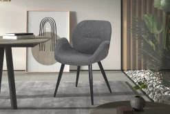 Stoel Tina Grijs – Set van 2