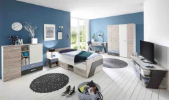 Tweepersoonsbed Lando Zandeiken 140 cm