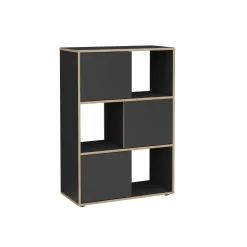 Vakkenkast Werner Antraciet Eiken