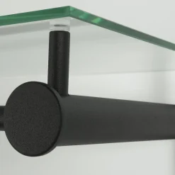 Wandkapstok Bart-3 Zwart