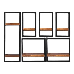 Wandrek Mali – 105x75x25 cm – Set van 6