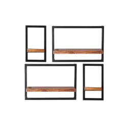 Wandrek Mali – 75x75x25 cm – Set van 4