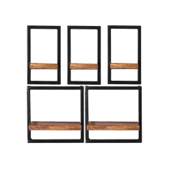 Wandrek Mali – 75x75x25 cm – Set van 5