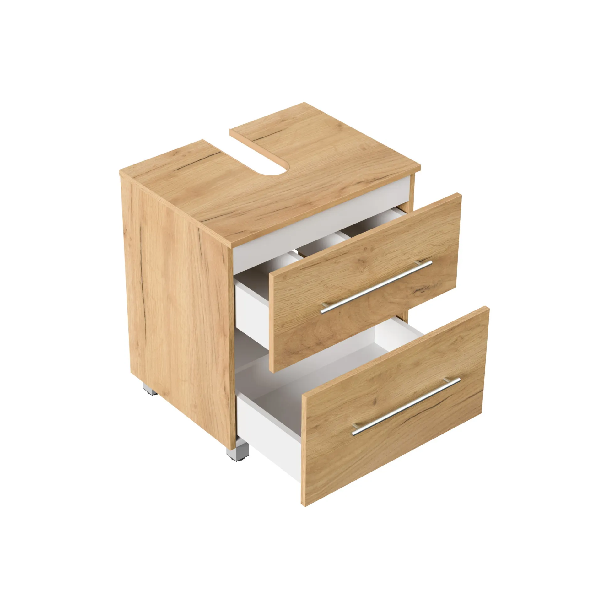 Wastafelkast Glasgow Eiken 55 cm