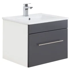 Wastafelkast Ivar Antraciet S
