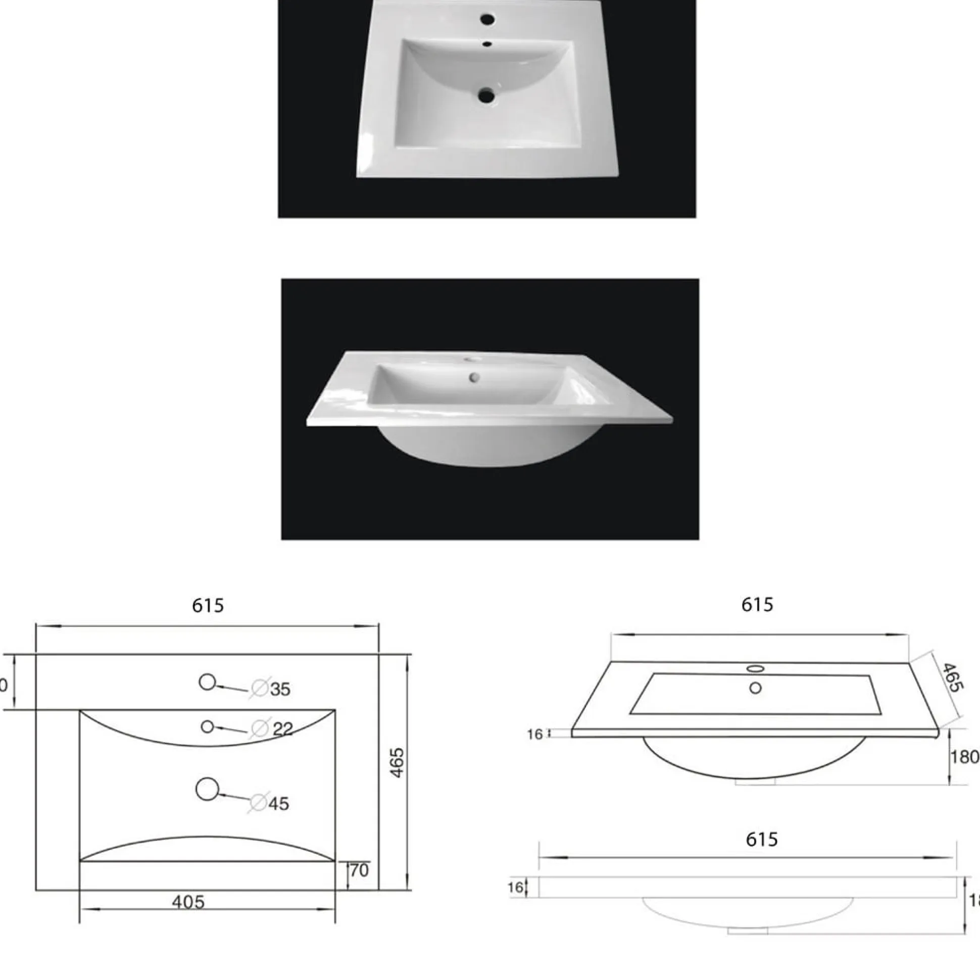 Wastafelkast Ivar Wit S
