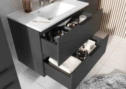 Wastafelkast Waldorf Grafiet